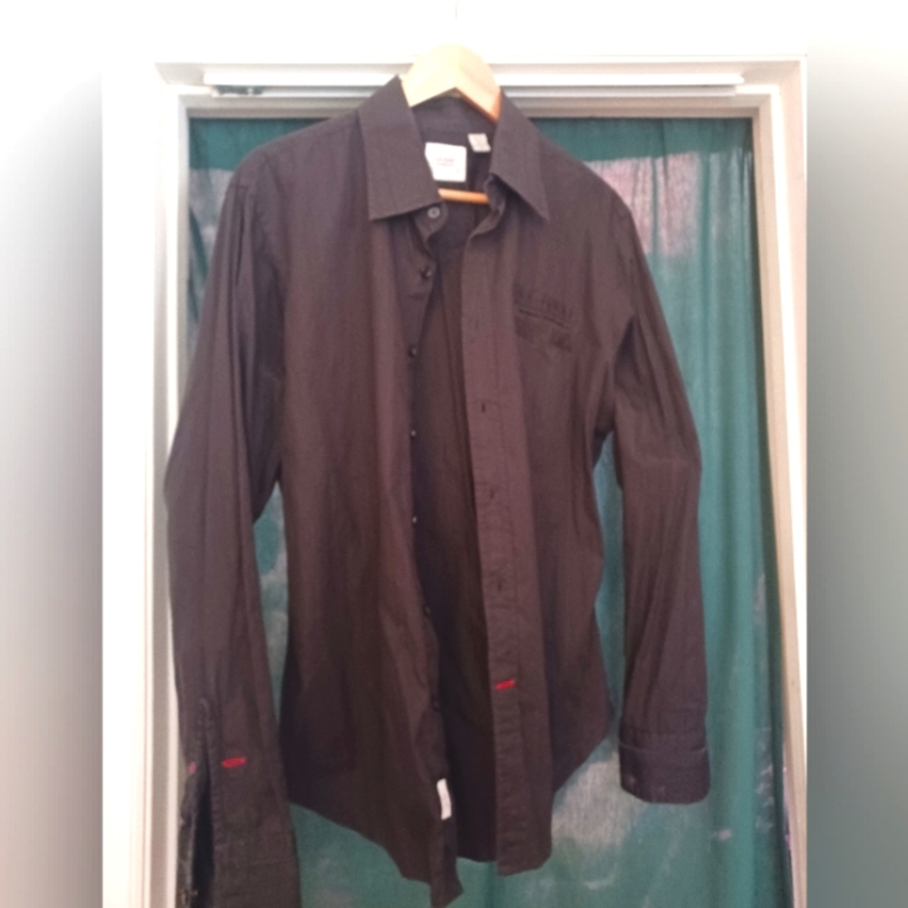 Mens GUESS size XLarge long sleeve button up